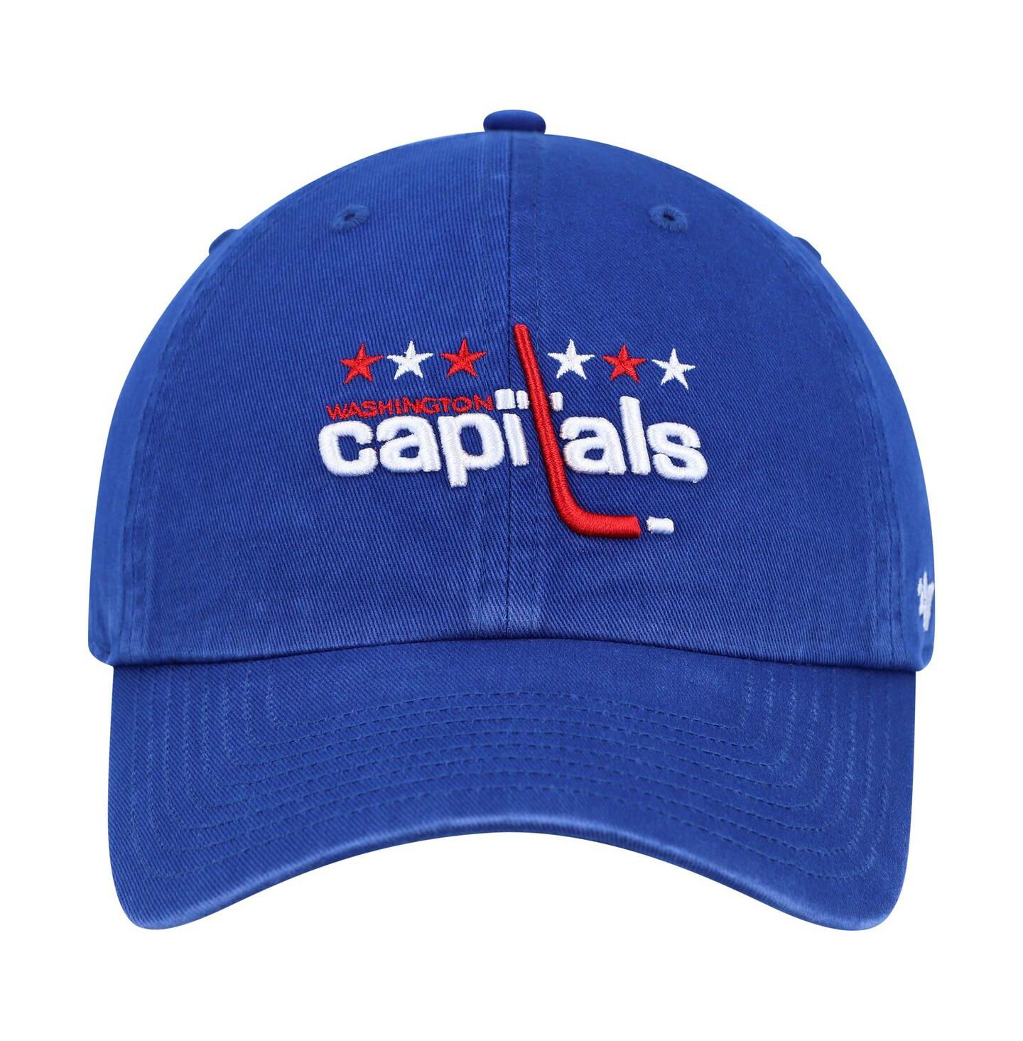 Мужская кепка '47 Brand Royal Washington Capitals Clean Up Adjustable Hat — фото 4