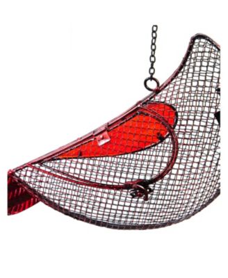 Garden Cardinal Mesh Bird Feeder