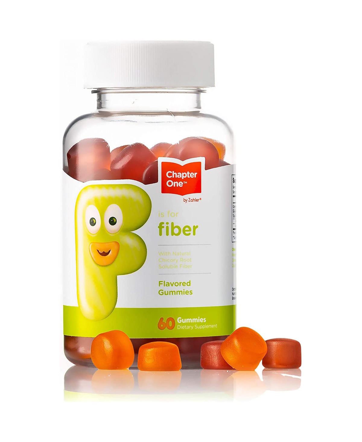 Chapter One Fiber with Natural Chicory Root - 60 Flavored Gummies