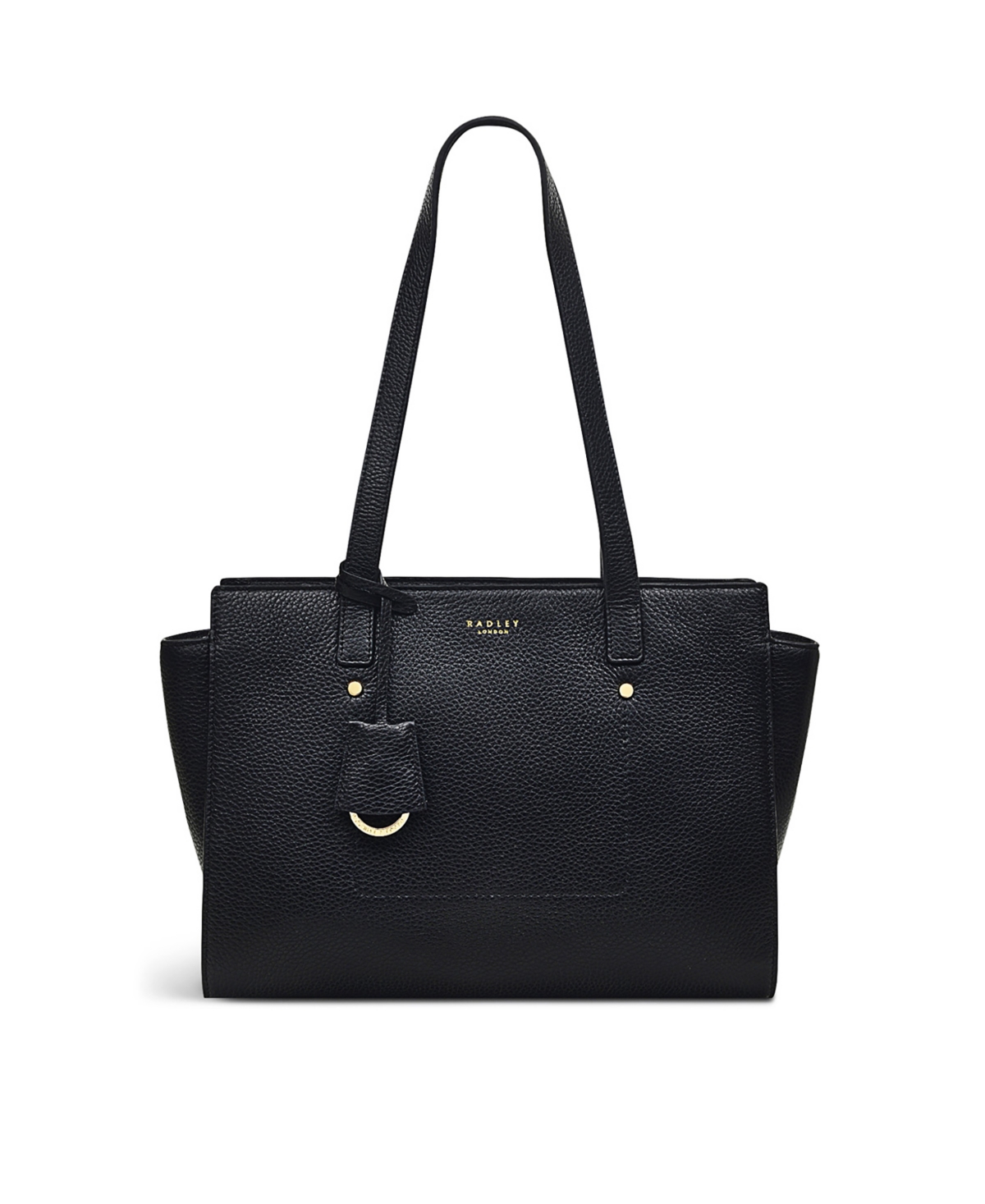 Radley London Buxton Avenue Medium Zip Top Shoulder Bag In Black