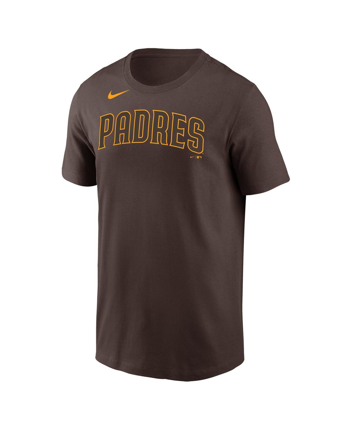 Shop Nike Men's  Xander Bogaerts Brown San Diego Padres Name And Number T-shirt