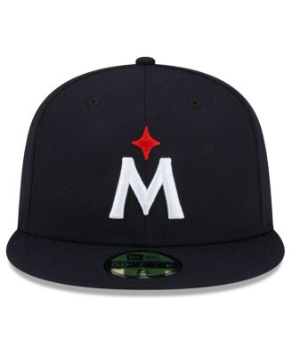 Men's Navy Minnesota Twins 2023 Authentic Collection Road 59FIFTY Fitted Hat