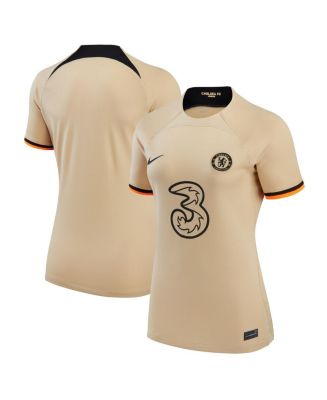 Women's Nike Gold Chelsea 2022/23 Third Replica Jersey - Macy's
