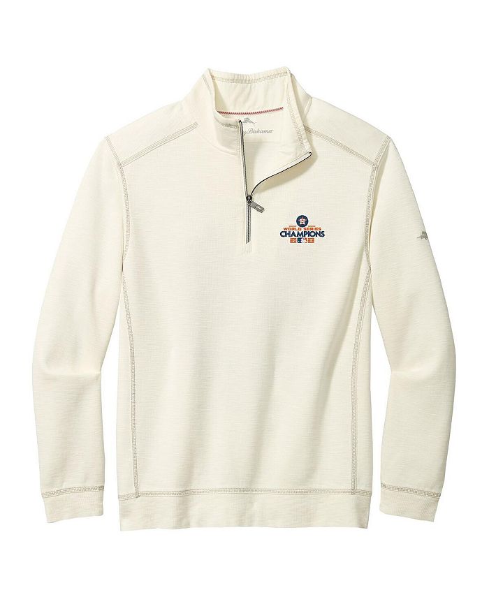 Tommy Bahama Women's New Aruba Half Zip Pullover Sweatshirt - Tango Red