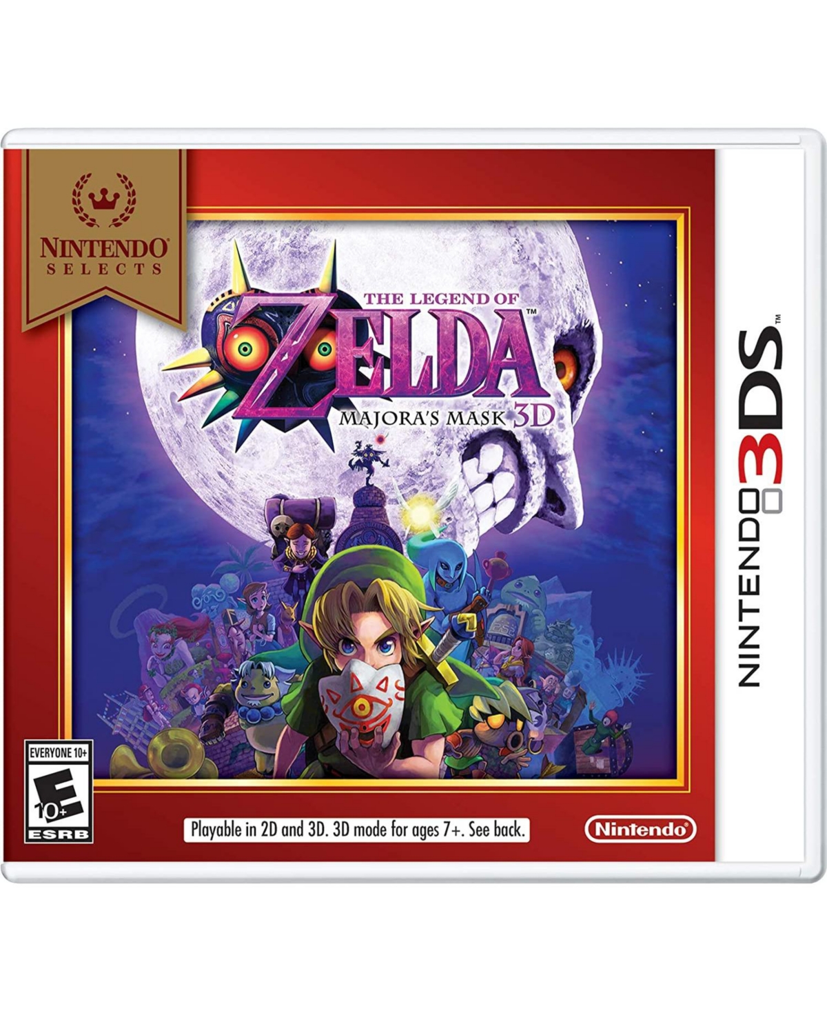 Nintendo Legend Of Zelda Majora's Mask 3d (uae) In No Color