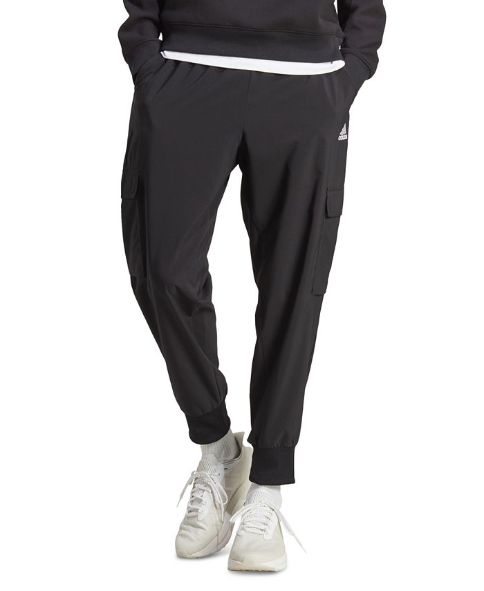 adidas Men's Essential Woven Cargo Jogger Pants - Macy's