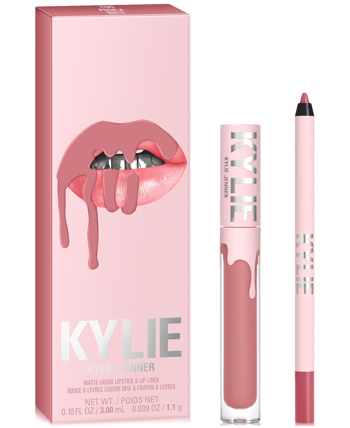 Kylie Cosmetics 2-pc. Matte Lip Kit In Posie K