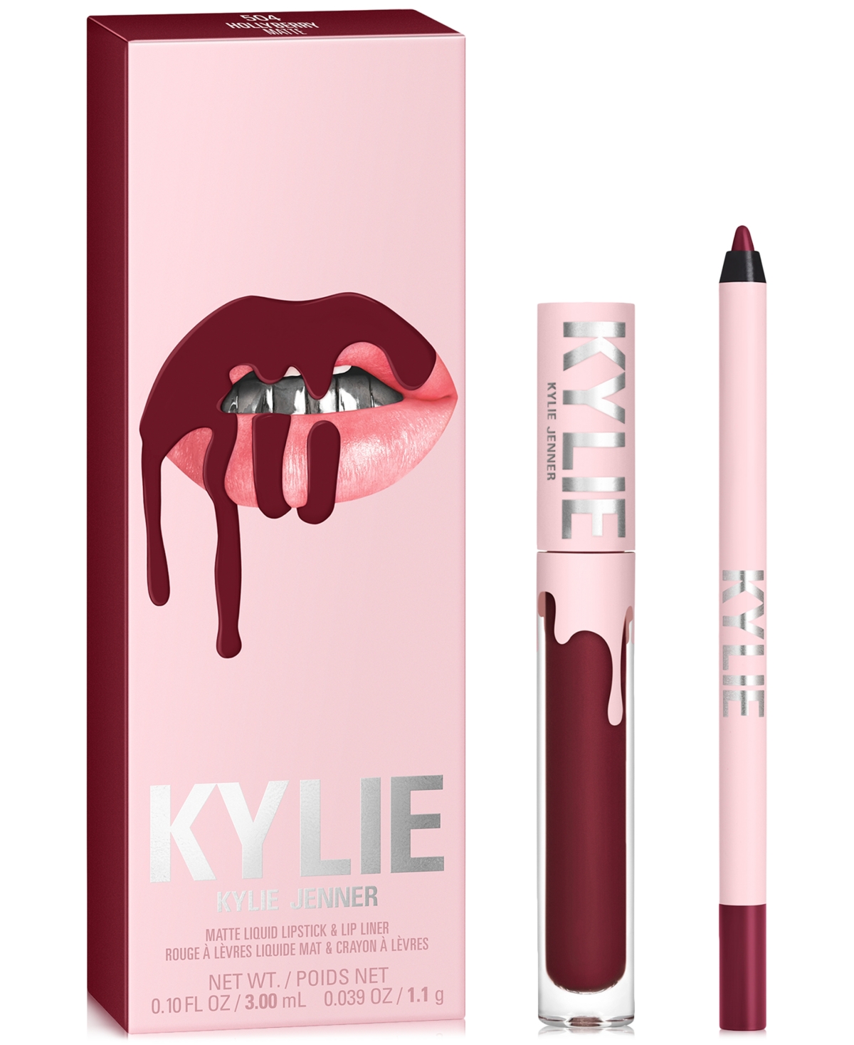 Kylie Cosmetics 2-pc. Matte Lip Kit In Hollyberry