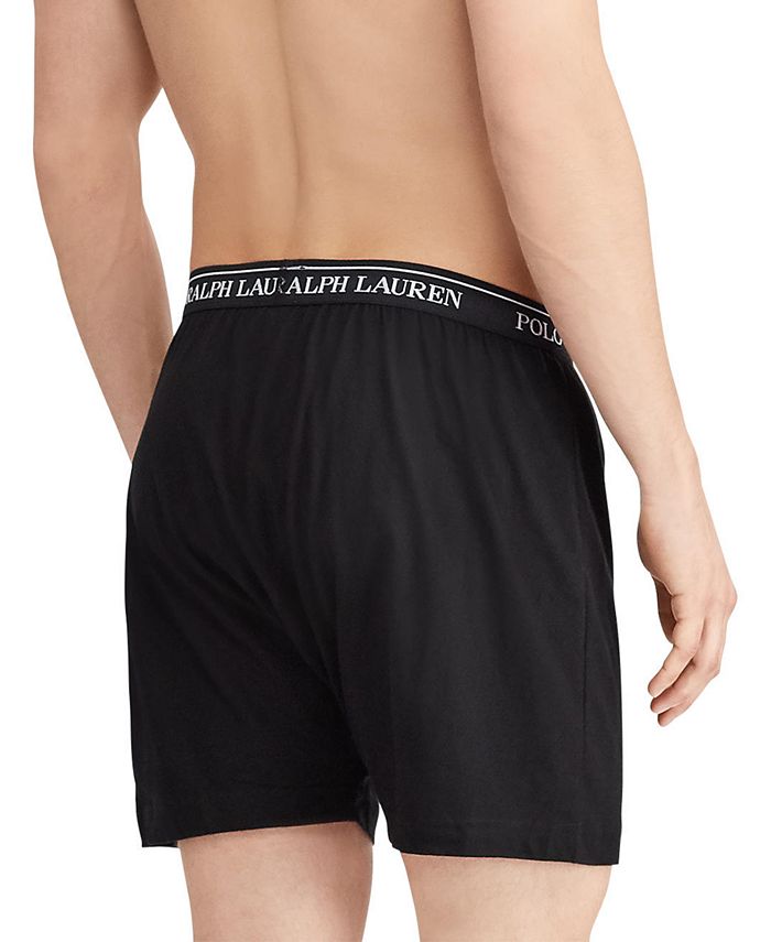 Polo Ralph Lauren Men's Classic Cotton Boxers, 5Pack & Reviews