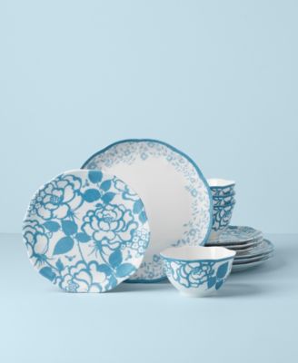 Butterfly Meadow Cottage 12 Pc. Dinnerware Set, Service for 4