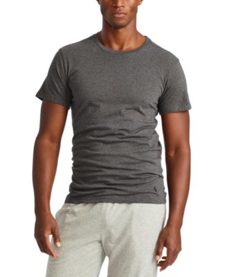 Men's 3-Pack Slim Fit Crewneck Undershirt