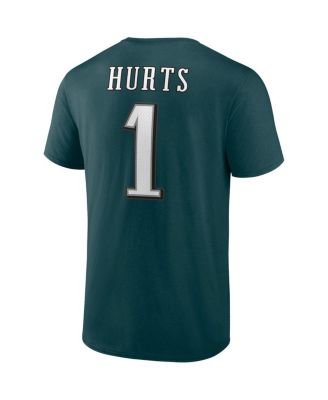 Men's Jalen Hurts Midnight Green Philadelphia Eagles Player Icon T-shirt