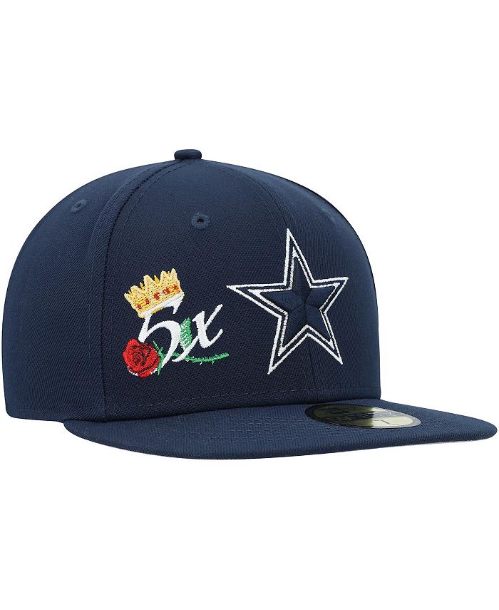 Dallas Cowboys New Era Fitted 59FIFTY Black/White Classic Brand New Ships  Now !