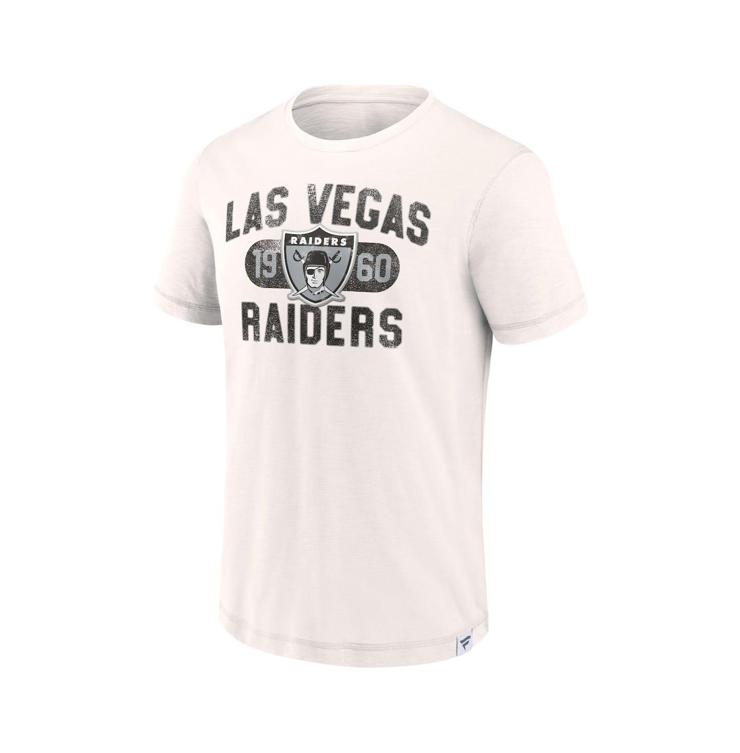 Мужская футболка Fanatics White Las Vegas Raiders Team Act Fast — фото 3