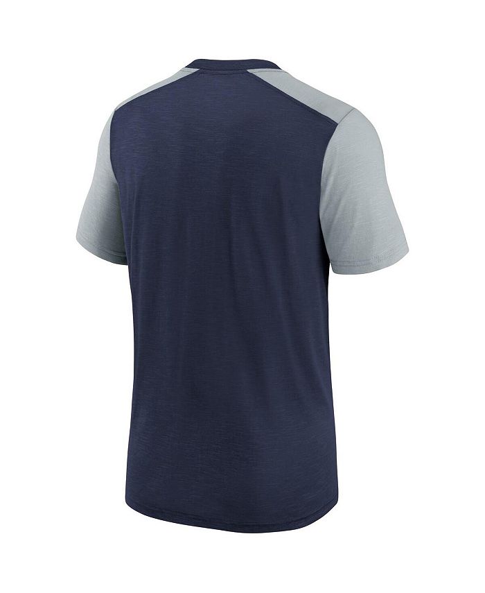 Nike Big Boys Heathered Navy, Heathered Gray Dallas Cowboys Colorblock ...