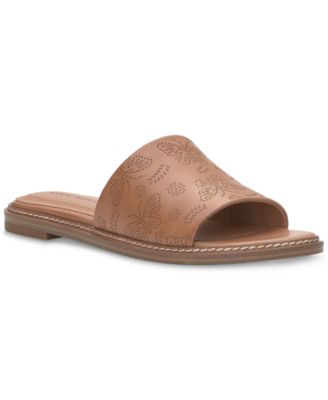 Lucky Brand - Women's Keshy Patterned-Band Flat Sandals