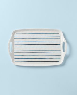 Blue Bay Melamine Handled Platter