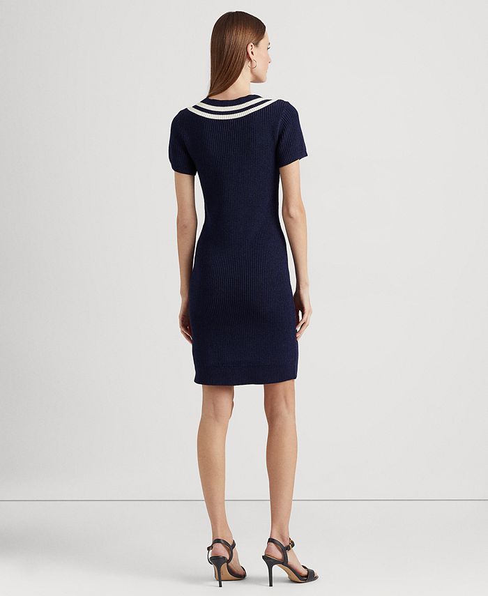 Lauren Ralph Lauren Women's CottonBlend Cricket Sweater Dress