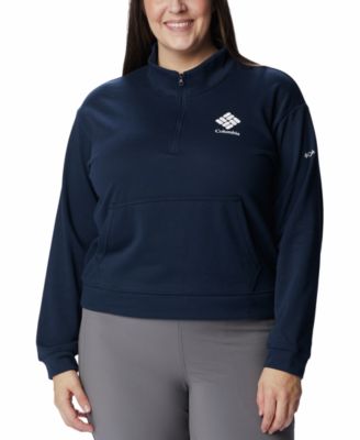 Columbia - Plus Size Trek Quarter-Zip Sweatshirt