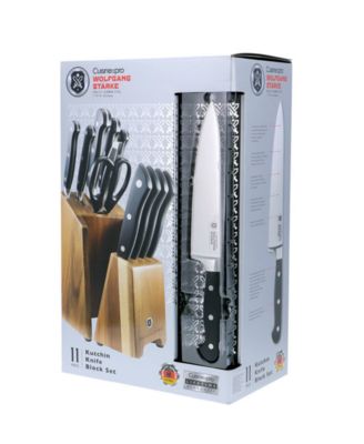 Wolfgang Starke Kitchen Knife Block Set, 11 Piece