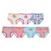 Babycottons Toddler Girls Ultra Soft peruvian pima cottons Hearts underwear  2 pack, with multi-prints