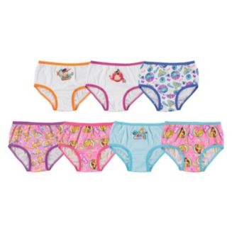 Disney Princess Girls Panties Underwear - 8-Pack Toddler/Little Kid