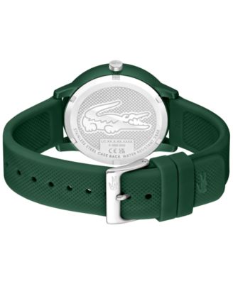 Men's L 12.12 Move Green Silicone Strap Watch 42mm