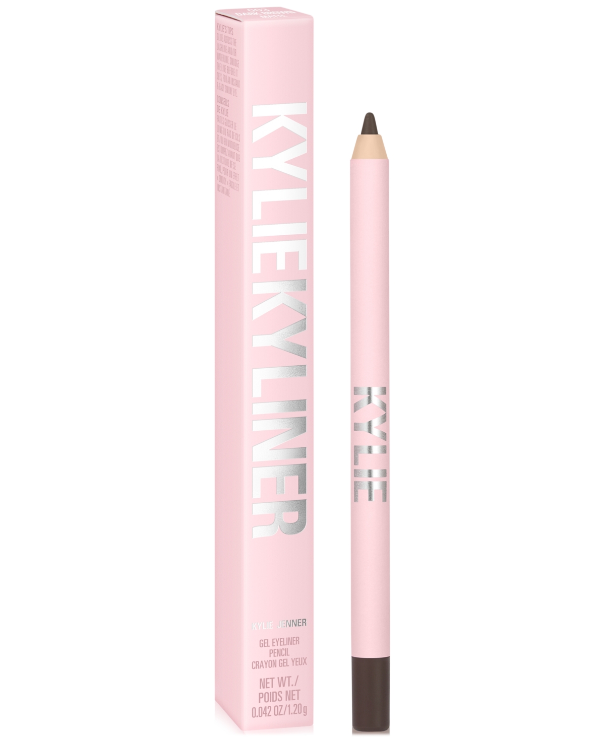 Kylie Cosmetics Kyliner Gel Eyeliner Pencil - 3 Matte Dark Brown