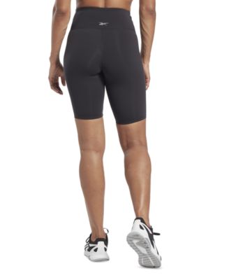 Reebok Women's Lux High-Rise Pull-On Bike Shorts, A Macy's