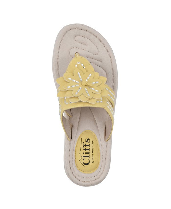 White mountain online sparkle sandals