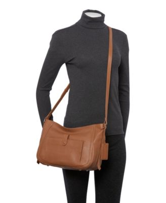 Women's Pebbled Sophia Crossbody Handbag