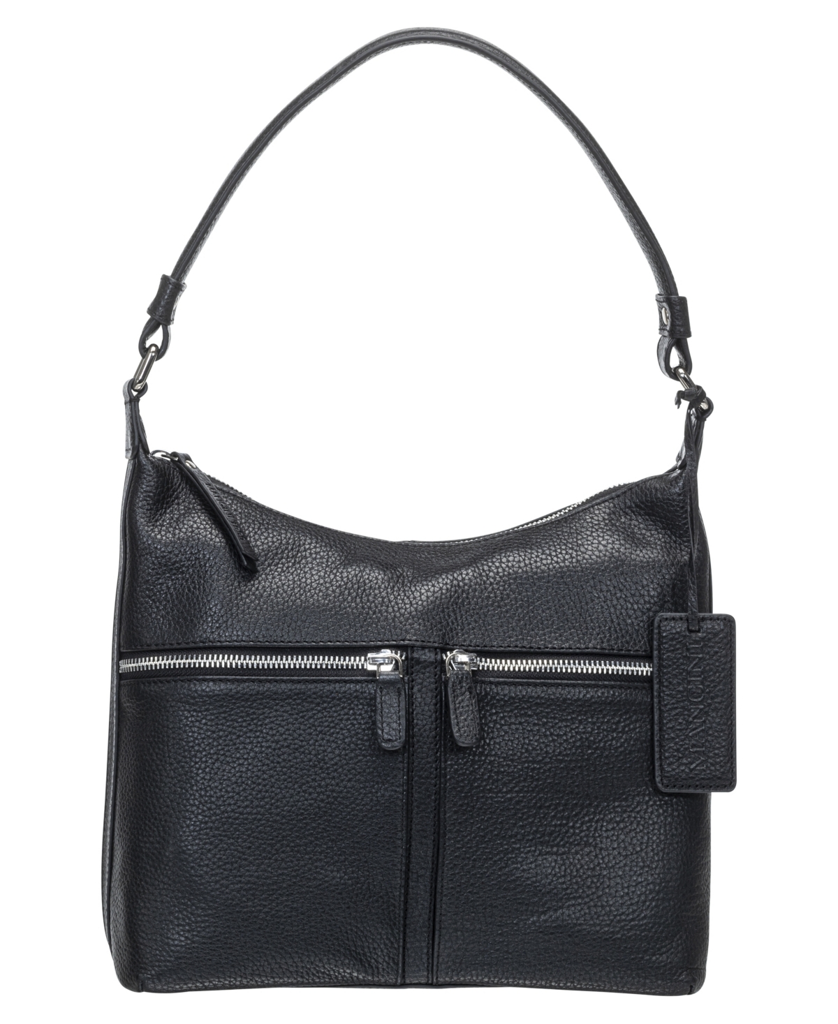 Mancini Women's Pebbled Renne Shoulder Bag