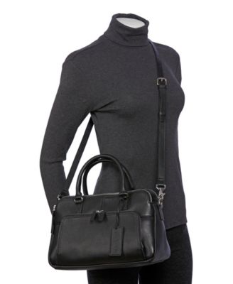 Women's Pebbled Jennifer Satchel Bag