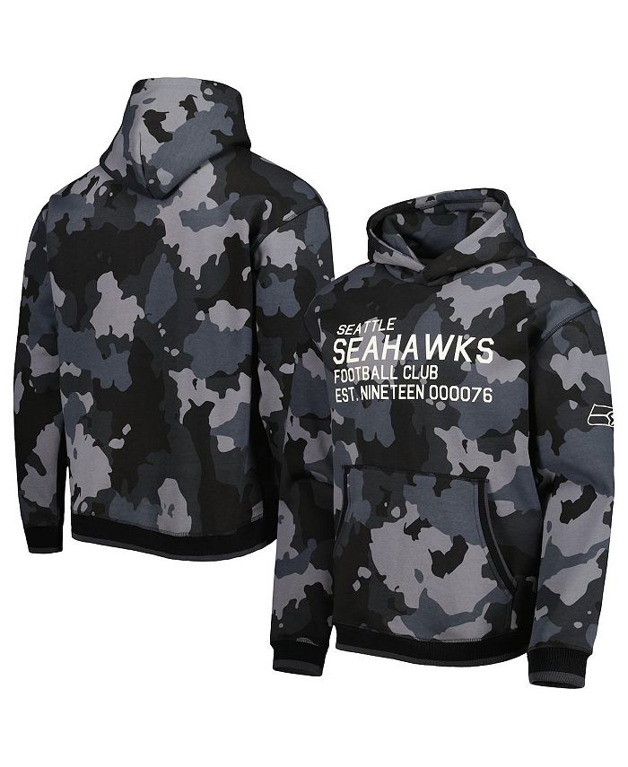 Black new arrivals seahawks hoodie