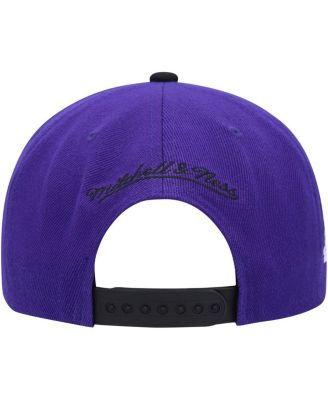 Men's Purple, Black Los Angeles Lakers Side Core 2.0 Snapback Hat