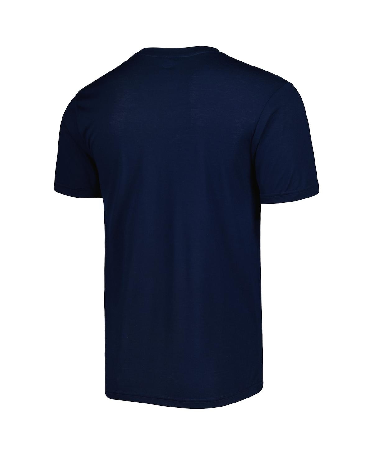 Concepts Sport Men's  Navy, Red Minnesota Twins Badge T-shirt And Pants Sleep Set In Navy,red