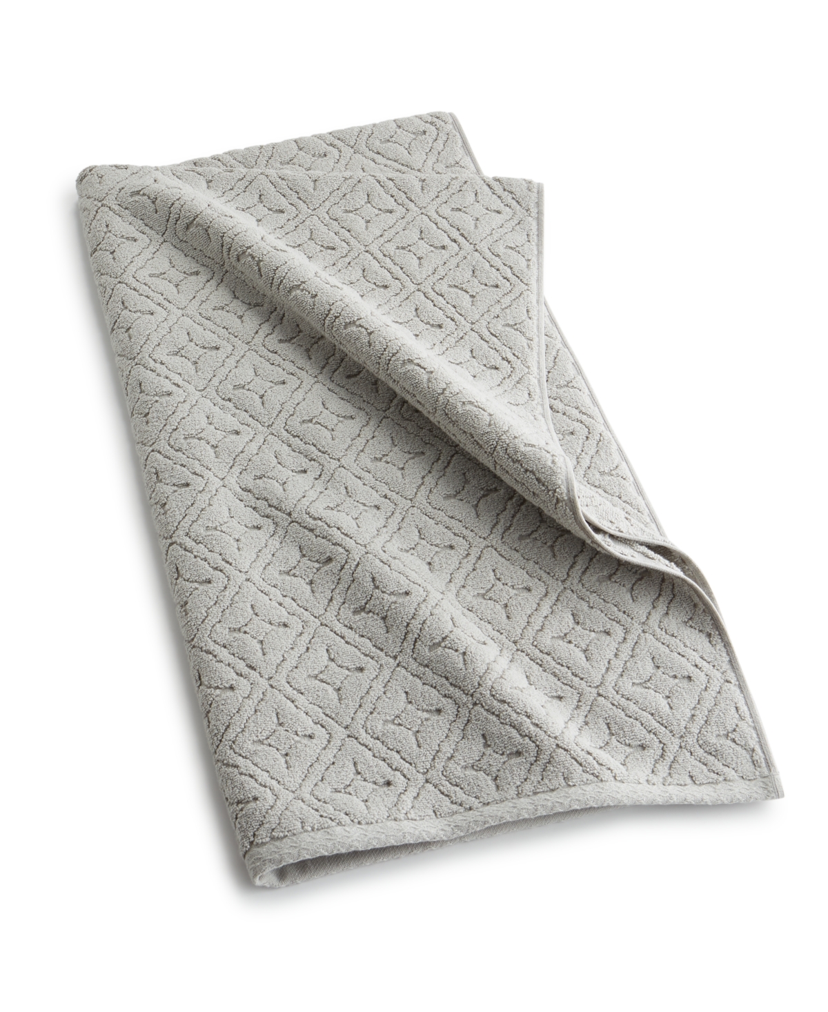 Hotel Collection Micro Cotton Sculpted Tonal Tile Bath Towel, 30" X 56", Created For Macy's In Vapor