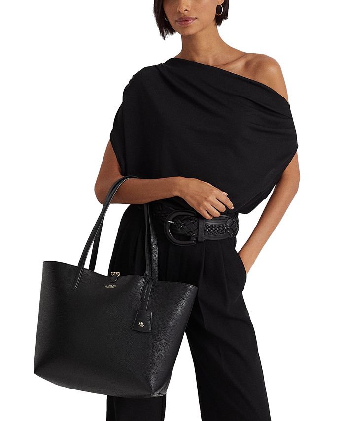 Lauren Ralph Lauren Large Reversible Tote Bag & Reviews Handbags