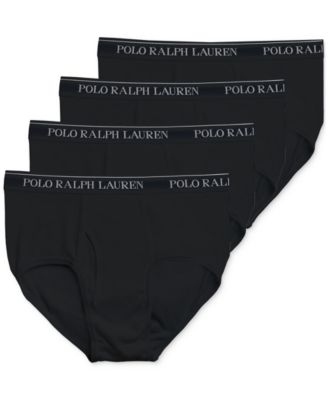Polo Ralph Lauren - Men's 4-Pk. Classic-Fit Mid-Rise Briefs