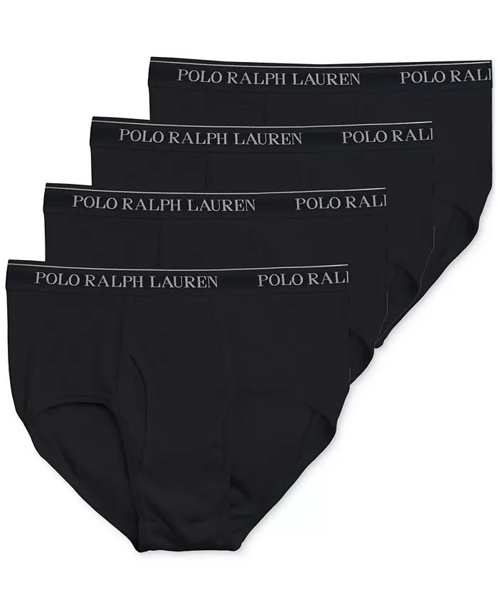 Men's 4-Pack Classic-Fit Mid-Rise Briefs - thumbnail 4