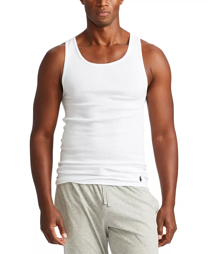 Men's 3-Pack Classic-Fit Tank Tops - thumbnail 4