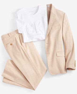 Nautica Toddler & Little Boys Linen Look Vest & Calvin Klein