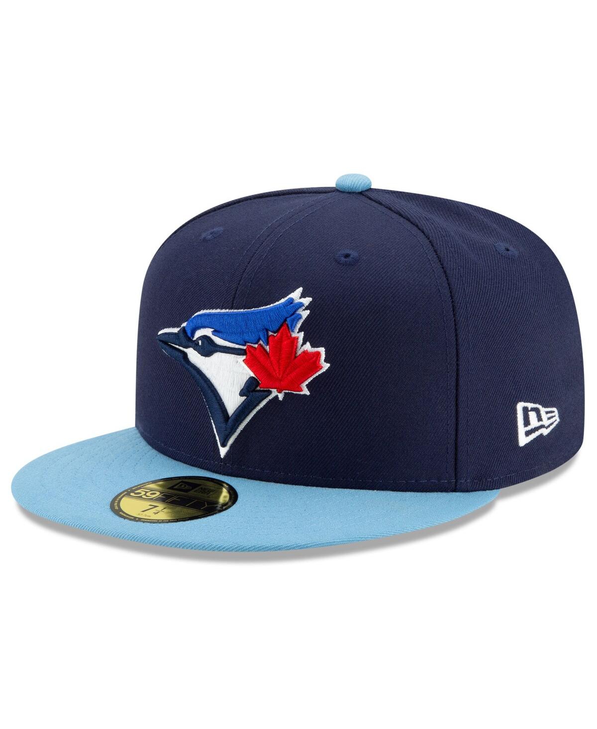 Shop New Era Men's  Navy Toronto Blue Jays Alternate 4 Authentic Collection On-field 59fifty Fitted Hat