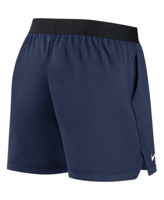 Women's Navy Boston Red Sox Authentic Collection Flex Vent Max Performance Shorts