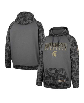 Colosseum Men's Charcoal Michigan State Spartans OHT Military-Inspired ...