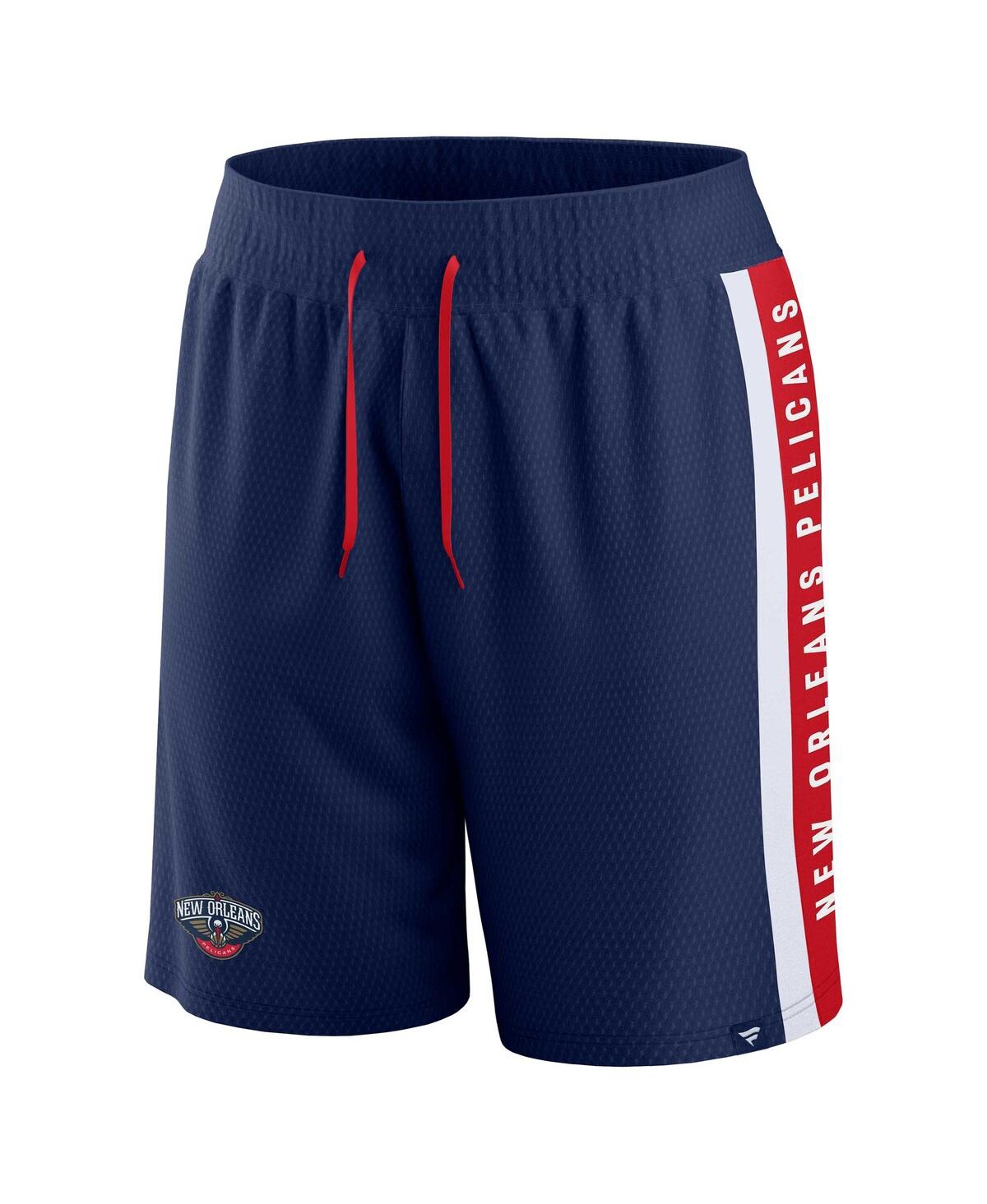 Men's FanaticsNew Orleans Pelicans Referee Iconic Mesh Shorts - Navy