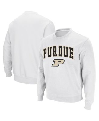 Men's Purdue Boilermakers Arch & Logo Crew Neck Sweatshirt