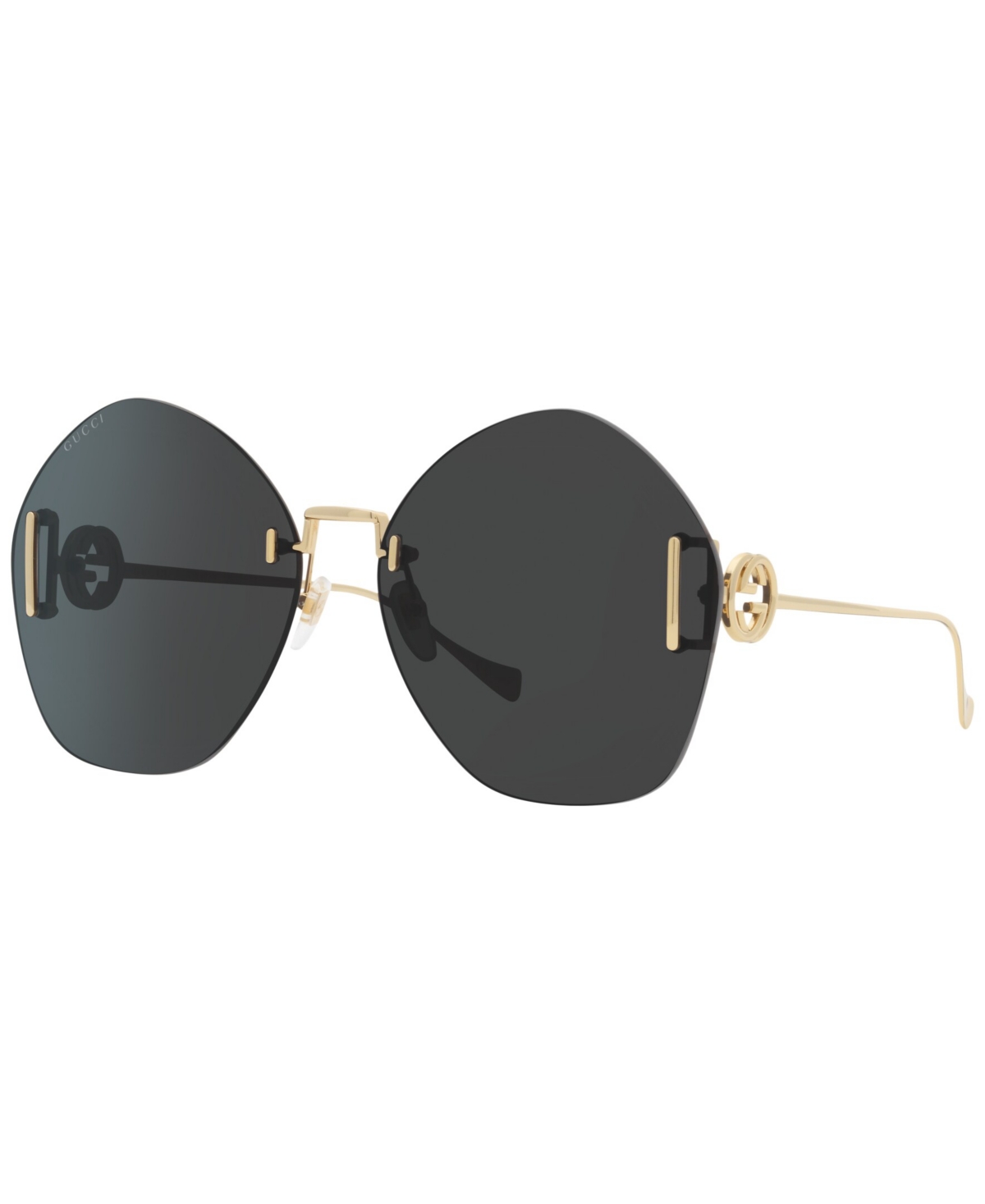 Gucci Women's Sunglasses, Gg1203s In Gold-tone