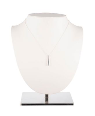 Teardrop Pendant Necklace in Sterling Silver