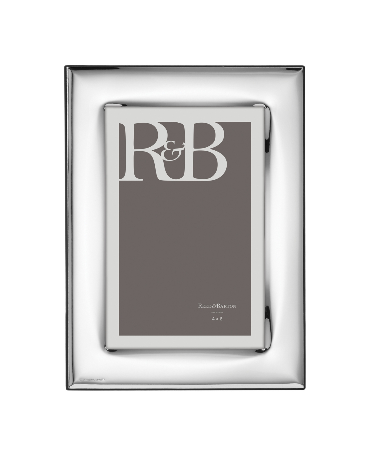 Reed & Barton Naples Silver-plated Frame, 4" X 6" In Metallic And Silver Plate